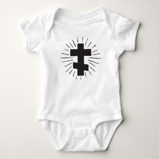 Body Bébé orthodoxe - Croix chunky