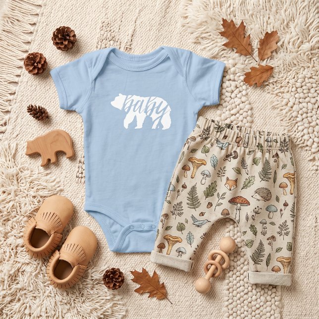 Body Bébé Ours | Famille Assortie (Créateur téléchargé)
