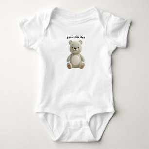 Body bébé ours neutre – Cadeau nouveau-né