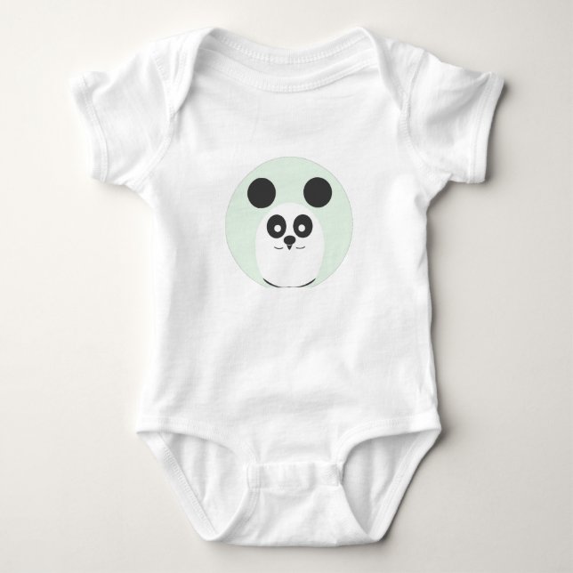 Body bébé panda mignon (Devant)