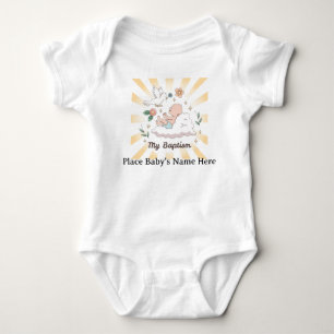 Body bébé personnalisé pour baptême