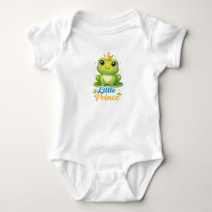 Body bébé Petit Prince – Dessin joli roi grenouill