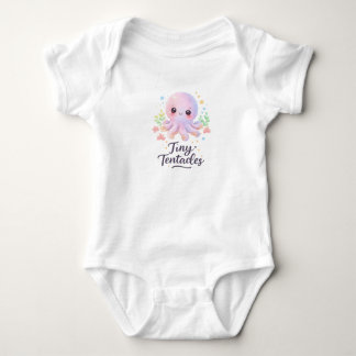 Body bébé petite pieuvre à tentacules