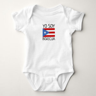 Body Bébé Portoricain Yo Soy Boricua