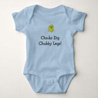 Body Bébé potelé Onsie de jambes