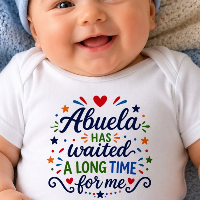 Body bébé pour Abuela qui a attendu longtemps (Créateur téléchargé)