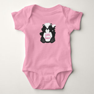 Body Bébé Putois Fête Rose
