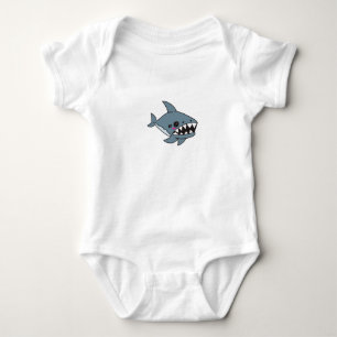 Body Bébé Requin Grande Gueule Top
