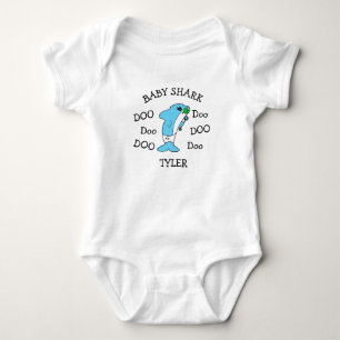 Body Bébé Requin Personnalisé Baby's