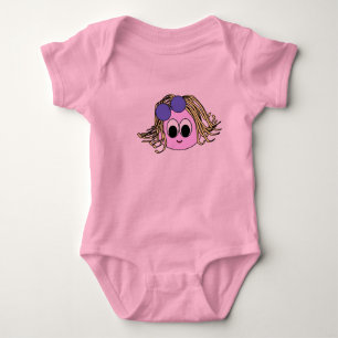 Body bébé rose poulpe pour été frais