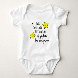 Body bébé scintillant scintillant