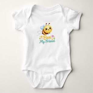 Body bébé 'Sois mon ami abeille' – Jolie abeille s