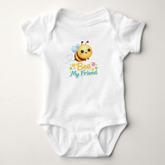 Body bébé 'Sois mon ami abeille' – Jolie abeille s