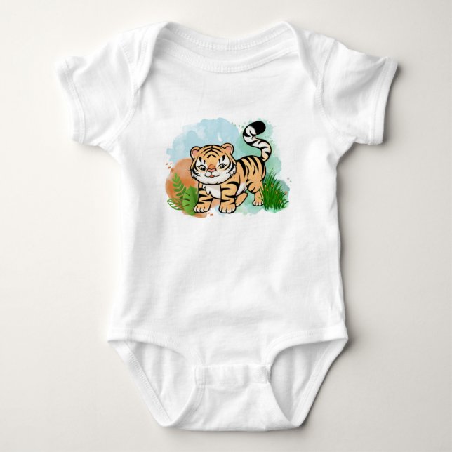 Body Bébé Tigre (Devant)