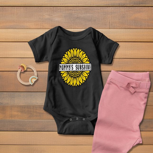 Body bébé tournesol soleil de maman (Créateur téléchargé)