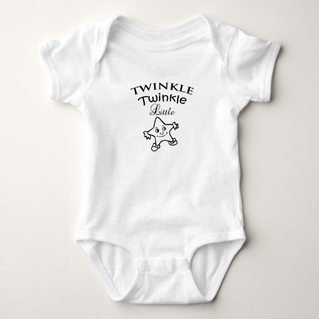 Body bébé Twinkle Twinkle Little Star, Tout-petit (Devant)