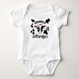 Body Bébé Vache âgé adorable