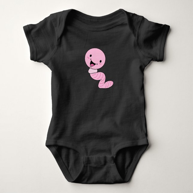 Body Bébé ver de terre Top (Devant)
