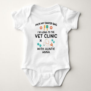 Body Bébé vétérinaire amusant   Vet Clinique avec Tante