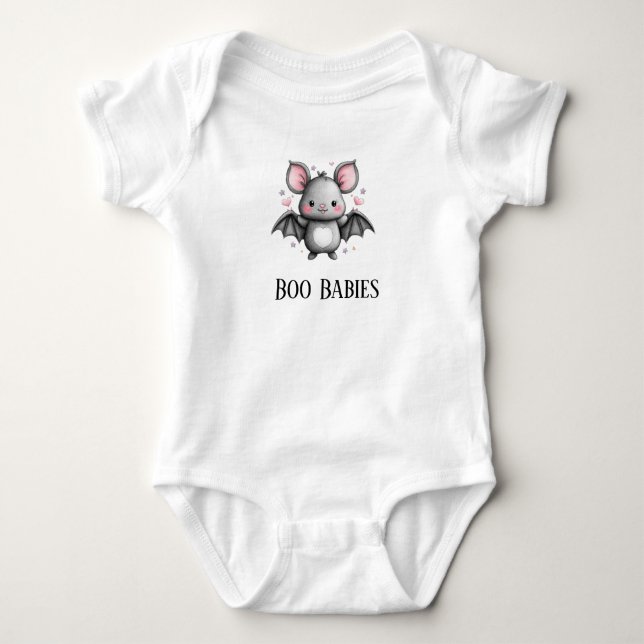 Body Bébés Batty Boo mignons (Devant)