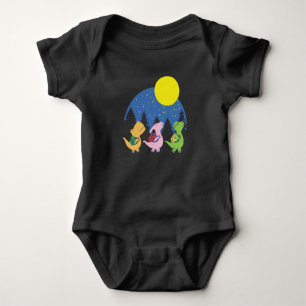 Body Bébés Dinosaures Rentrent à l'École
