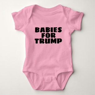 BODY BÉBÉS POUR LES VÊTEMENTS DE BÉBÉ TRUMP