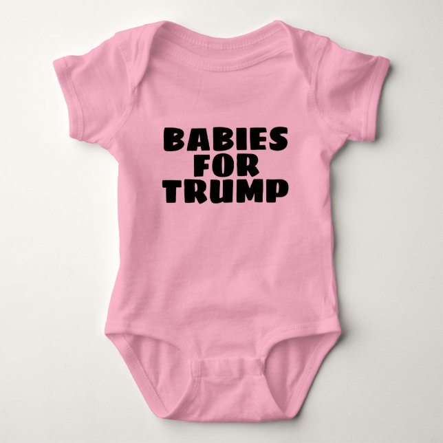 BODY BÉBÉS POUR LES VÊTEMENTS DE BÉBÉ TRUMP (Devant)