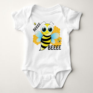 Body BEEEES & Beehive Bodysuit Bébé bleu et jaune
