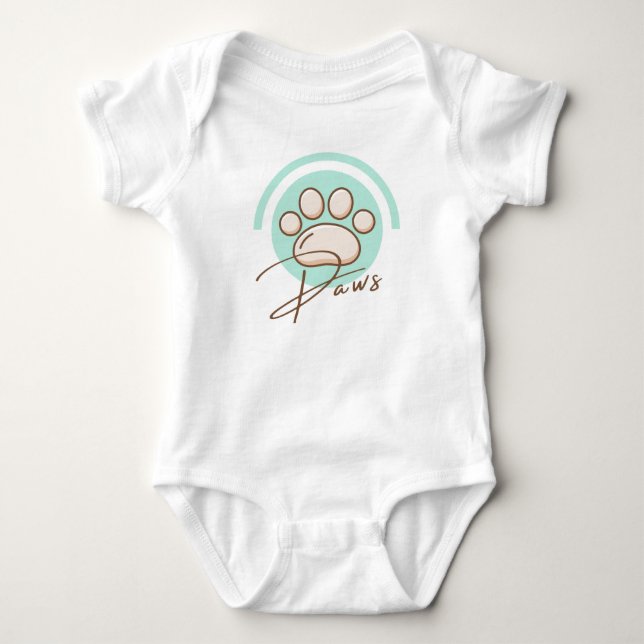 Body Bella+Canvas Tri-Blend une pièce pour nourrisson  (Devant)