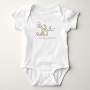 Body Bella Girls B nom signifiant monogramme