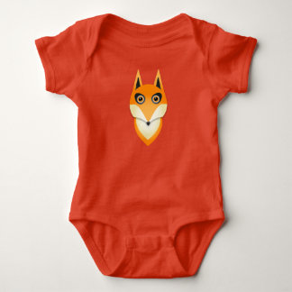 Body Belle combinaison bébé garçon renard orange vif