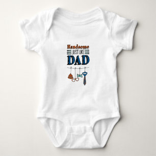 Body Belle Comme Papa Fête des pères Papa Art