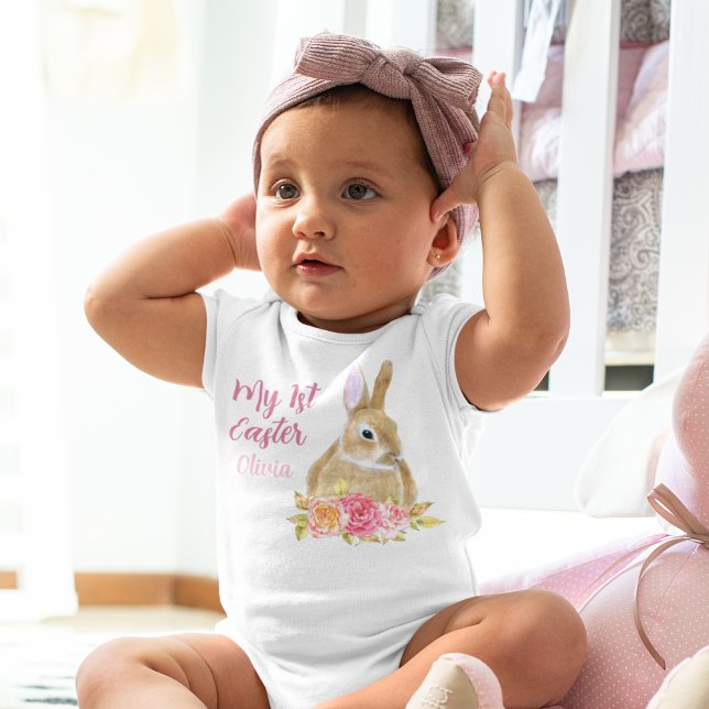 Body Belle Mes 1ères Fleurs de lapin de Pâques rose Per (Créateur téléchargé)