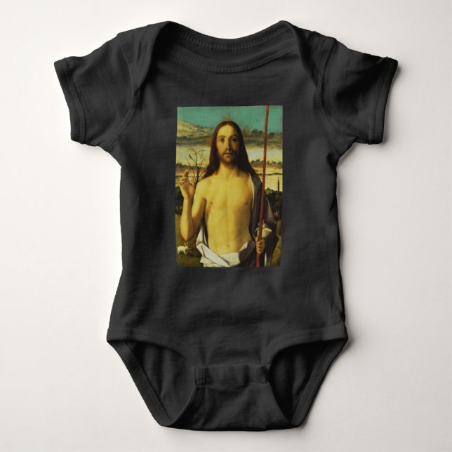 Body Bénédiction du Christ par Giovanni Bellini (Devant)