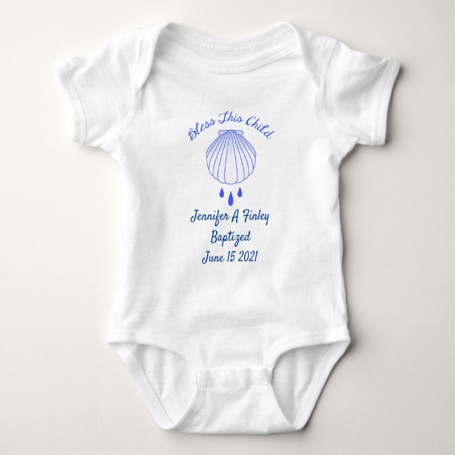 Body Bénissez Cet Enfant Baptême (Devant)