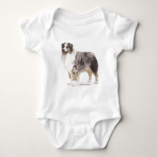 Vetements Chaussures Chien Berger Australien Pour Bebe Zazzle Fr