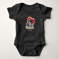Bernedoodle noir mignon