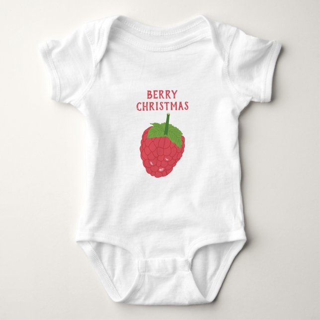 Body Berry Christmas Raspberry Fruit Design (Devant)