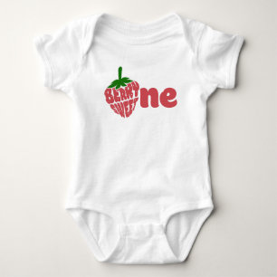Body Berry First One Birthday Baby Bodysuit