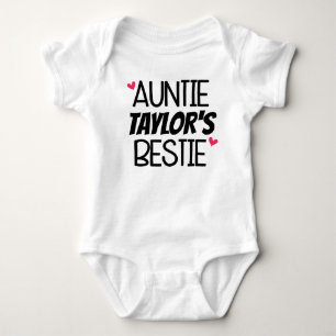 Body Bestie Baby Outfit Bodysuit de tante personnalisé