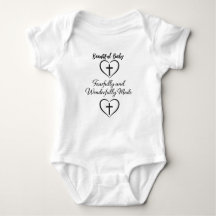 Bible Verse Custom Baby Bodysuit 