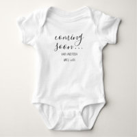 Bientôt disponible| Coussin bébé Faire-part grosse