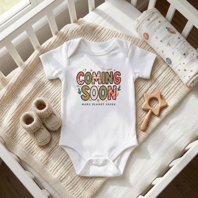 Body Bientôt l'Été Automne | Annonce de Grossesse (Announce pregnancy baby bodysuits gift)