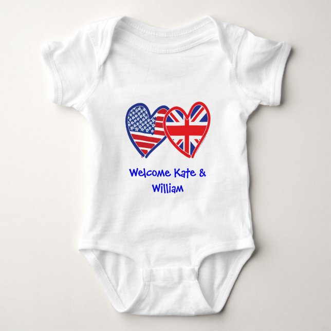 Body Bienvenue Kate & William/ Mariage royal (Devant)