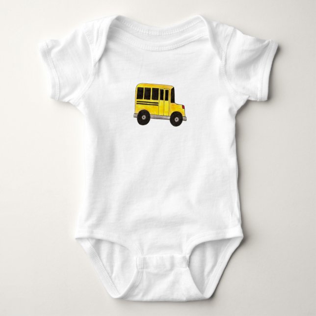Body Big Yellow School Bus Education Enseignant Bus Con (Devant)