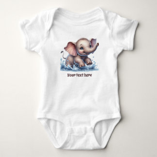 Body Bignon éléphant personnalisable