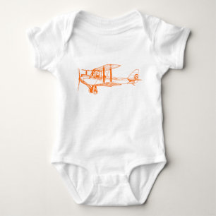 Body Biplane vintage - Orange