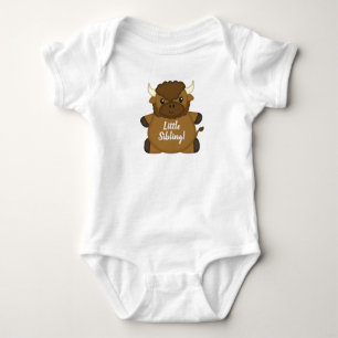 Body Bison Buffalo Baby Shower Green