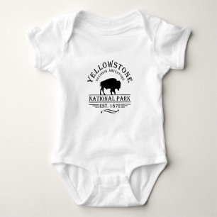 Body Bison Vintage Parc National de Yellowstone
