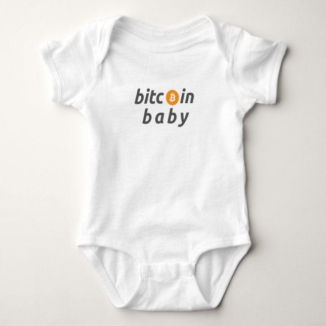 Body Bitcoin Baby Bodysuit (Devant)